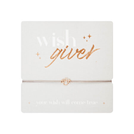 Armband "wish giver" - rosévergoldet - Engel