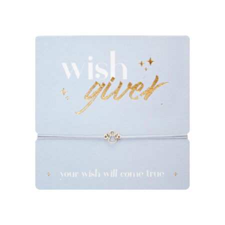 Armband "wish giver" - vergoldet - Engel
