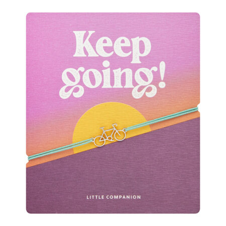 Armband „little companion“ - Edelstahl - Fahrrad