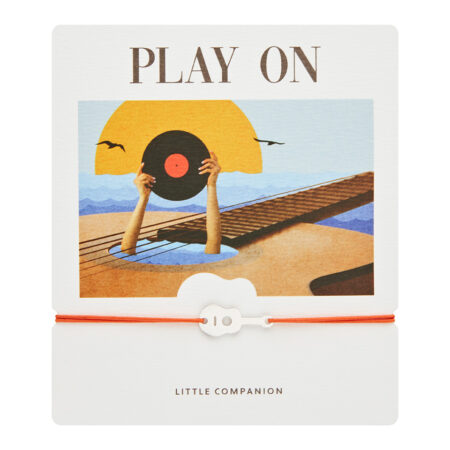 Armband „little companion“ - Edelstahl - Gitarre