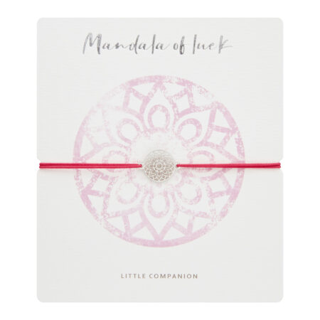 Armband „little companion“ - Edelstahl - Mandala des Glücks