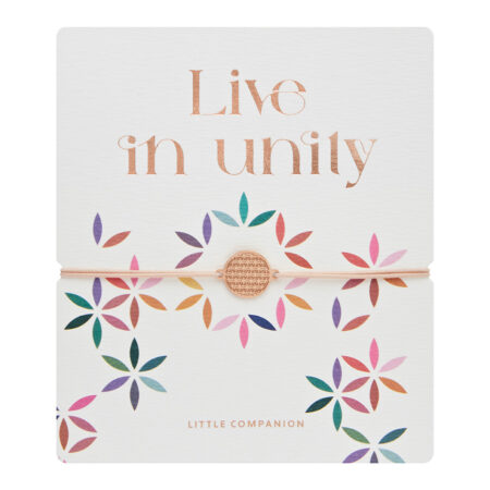 Armband „little companion“ - rosévergoldet - Blume des Lebens