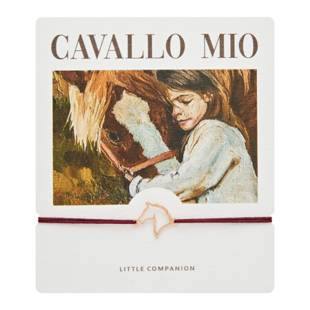 Armband „little companion“ - rosévergoldet - Pferd