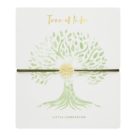 Armband „little companion“ - vergoldet - Baum des Lebens