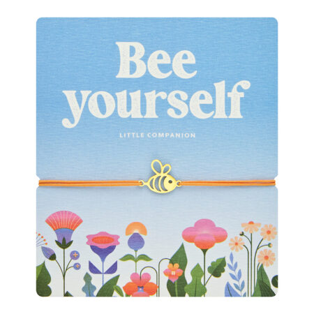 Armband „little companion“ - vergoldet - Biene