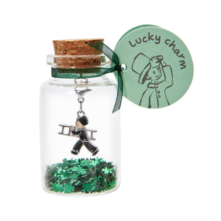 Glücksbringer im Glas "lucky charm" - Schornsteinfeger
