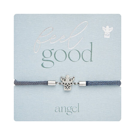 Armband "feel good" - Edelstahl - Engel