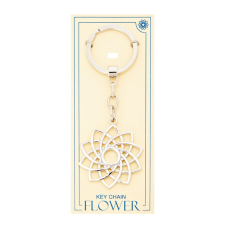 Schlüsselanhänger mit Symbol - Blüte