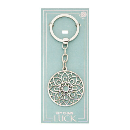 Schlüsselanhänger mit Symbol - Mandala des Glücks