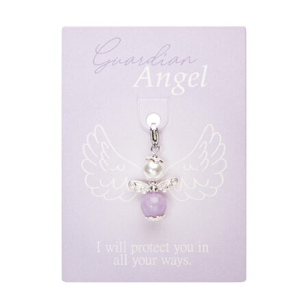 Schutzengel-Anhänger - Lavendelquarz
