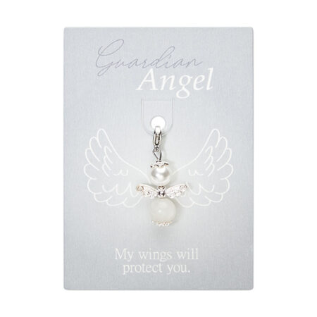 Schutzengel-Anhänger - Regenbogen Labradorit