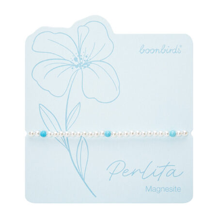 Armband "Perlita" - Magnesit (gefärbt)