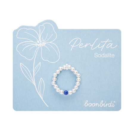 Ring "Perlita" - Sodalith