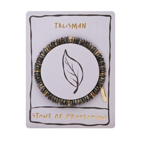 Armband "Talisman" - Larvikit - vergoldet