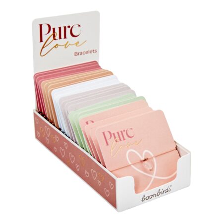 Display Armbänder "Pure love"