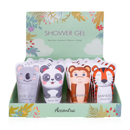 Duschgel ANIMALS 2 in Tube mit Ohren, 30ml