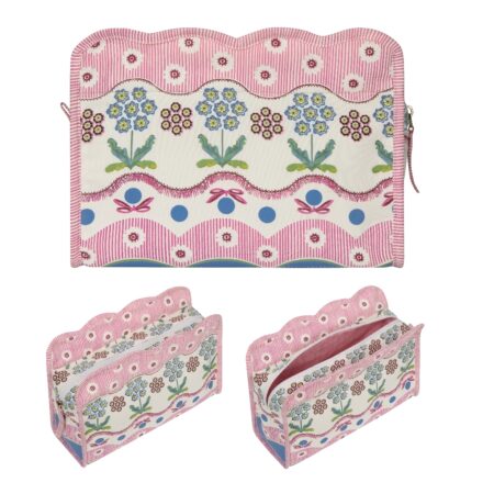 Necessaire (25 x 18 x 9cm) Woven Flowers