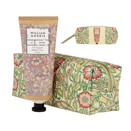 Kosmetiktasche inkl. Handcreme 100ml William Morris - The Voyager