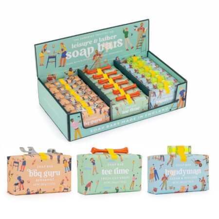 Seife 200g im Display Leisure & Lather