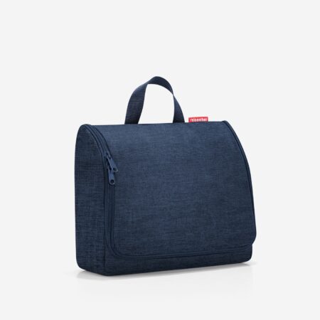 toiletbag XL twist navy