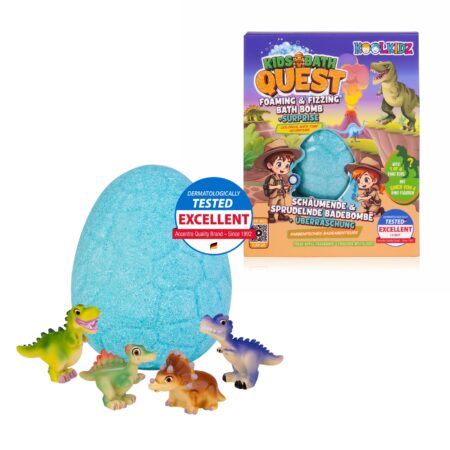 Badebombe KOOLKIDZ mit Spielzeugüberraschung in Geschenkbox, 160g
