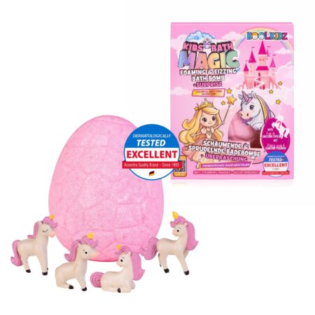 Badebombe KOOLKIDZ mit Spielzeugüberraschung  in Geschenkbox, 160g
