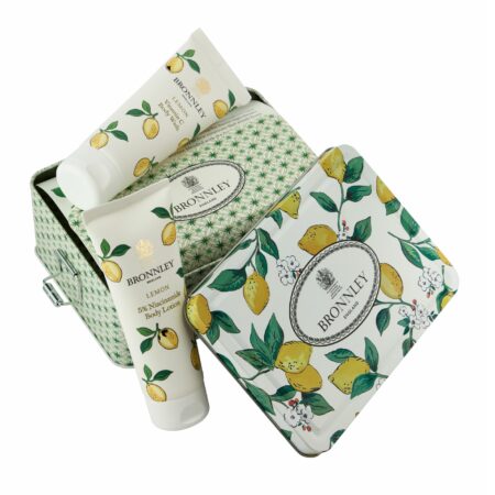 Zitronen-Geschenkset in Blechdose Lemon