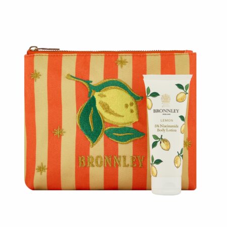 Zitronen-Geldbörse mit Körperlotion 75ml Lemon