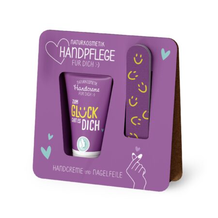 Handpflegeset Happy Greetings "Zum Glück gibt es Dich"