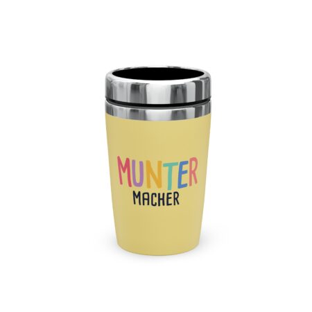 Thermobecher to go 240ml Happy Greetings "Muntermacher"