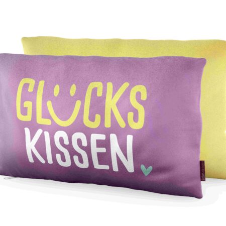 Kissen 25x40cm Happy Greetings "Glückskissen"