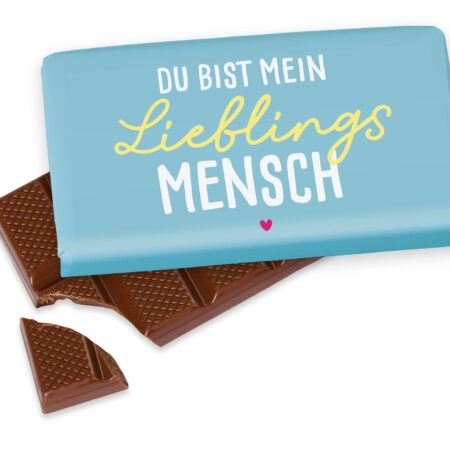 Schokolade 40g Happy Greetings "Du bist mein Lieblingsmensch"