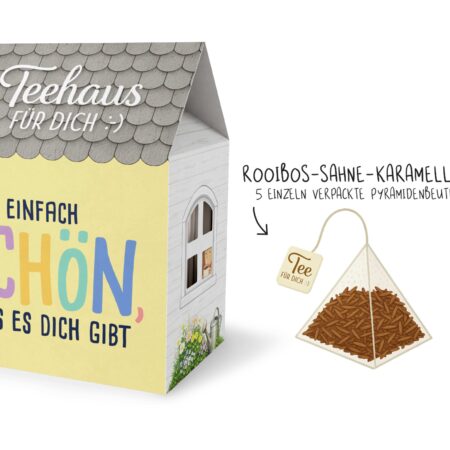 Teehaus Happy Greetings "Einfach schön, dass es Dich gibt"
