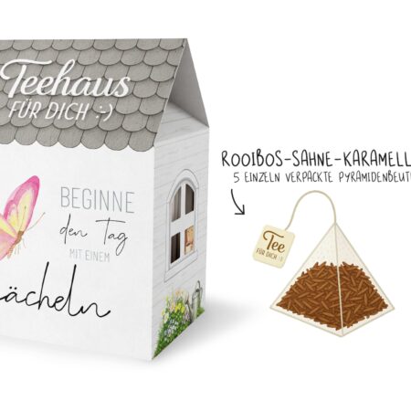 Teehaus Lovely Greetings "Beginne den Tag mit einem Lächeln"