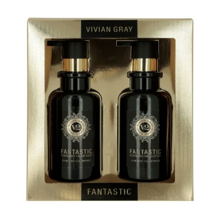 Flüssigseife & Handlotion 2x300ml Dark Musk & Cedarwood "Fantastic"