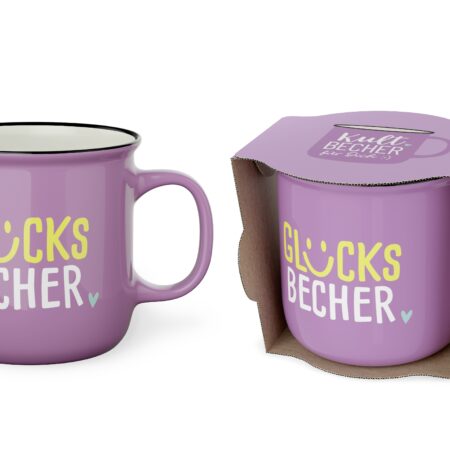 Kultbecher 250ml Happy Greetings "Glücksbecher"