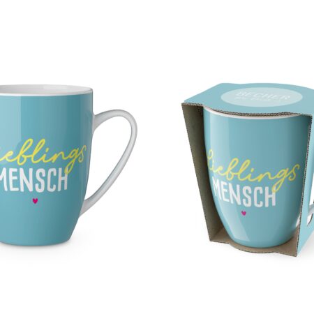 Becher 250ml Happy Greetings "Lieblingsmensch"