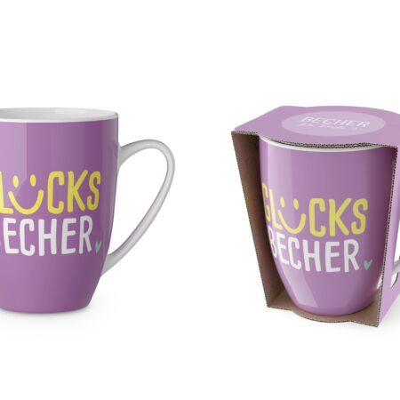 Becher 250ml Happy Greetings "Glücksbecher"