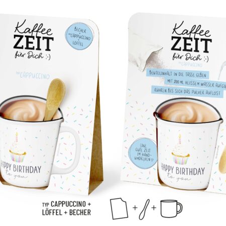 Kaffeezeit Liebe Wünsche "Happy Birthday to you" (Torte)