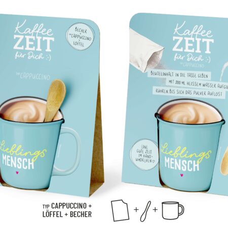 Kaffeezeit Happy Greetings "Lieblingsmensch"