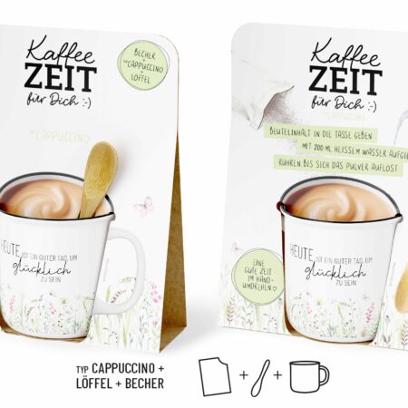 Kaffeezeit Lovely Greetings "Heute ist ein guter Tag, um glücklich zu sein" (Wiese)