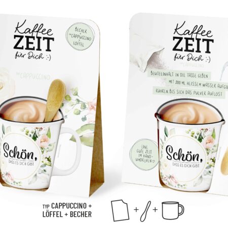 Kaffeezeit Lovely Greetings "Schön, dass es Dich gibt" (Blume)
