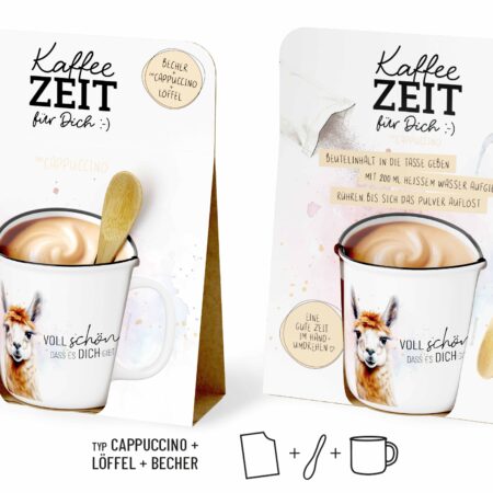 Kaffeezeit Lucky Friends "Voll schön, dass es Dich gibt" (Lama2)