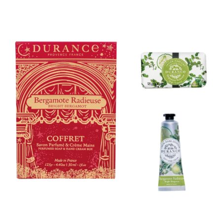 Geschenkset Körperpflege Seife 125g + Handcreme 30ml Bergamotte