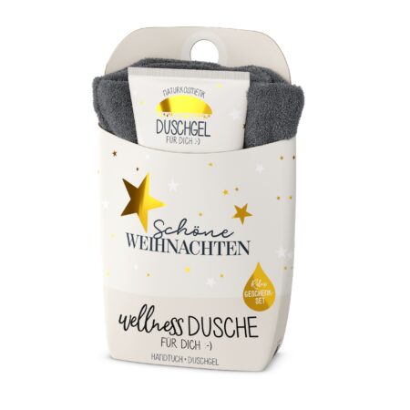 Geschenkset Wellnessdusche Schöne Weihnachten "Schöne Weihnachten" (Stern)