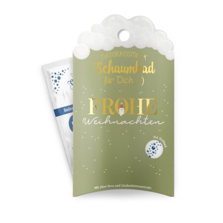 Schaumbad 40ml Schöne Weihnachten "Frohe Weihnachten" (Santa)