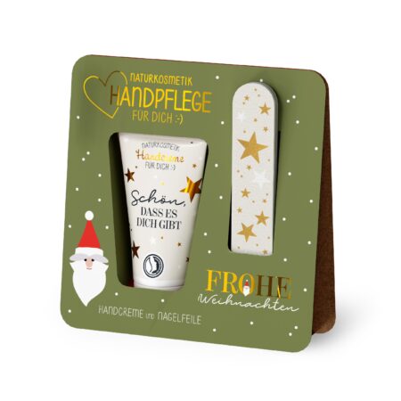Handpflegeset Schöne Weihnachten "Frohe Weihnachten" (Santa)
