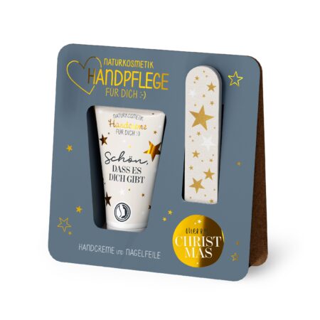Handpflegeset Schöne Weihnachten "Merry Christmas" (Kugel)