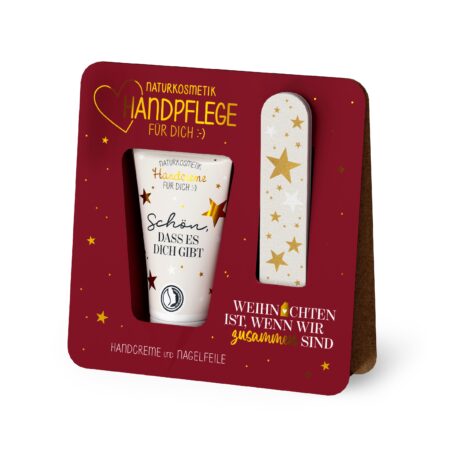 Handpflegeset Schöne Weihnachten "Weihnachten ist, wenn…"(Haus)