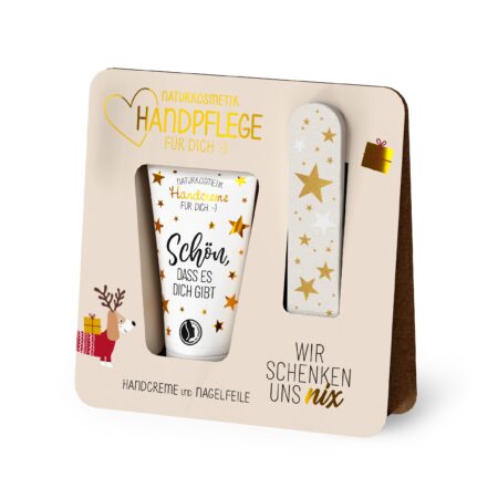 Handpflegeset Happy Christmas "Frohes Fest" (Dackel)